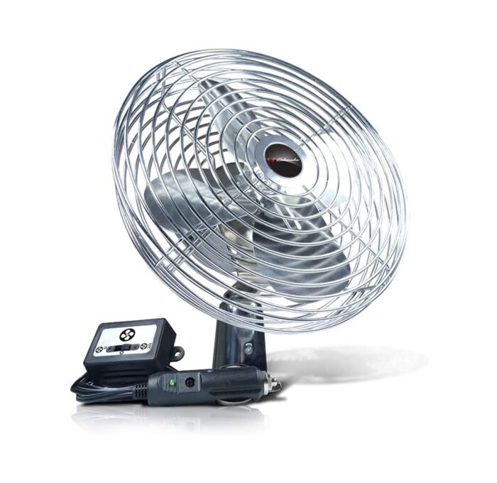 Schumacher 125 Chrome Fan 12V