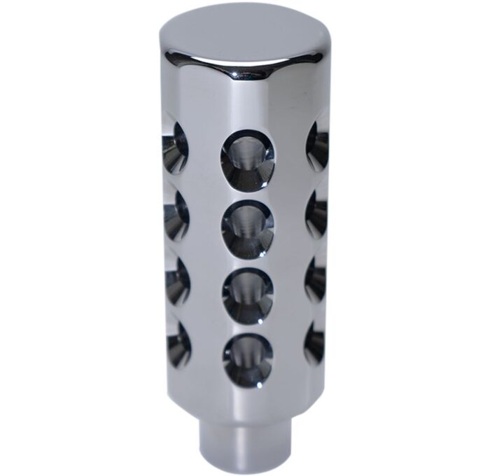 5 Inch Billet Chrome Gear Shift Knob – Screw-On Mount