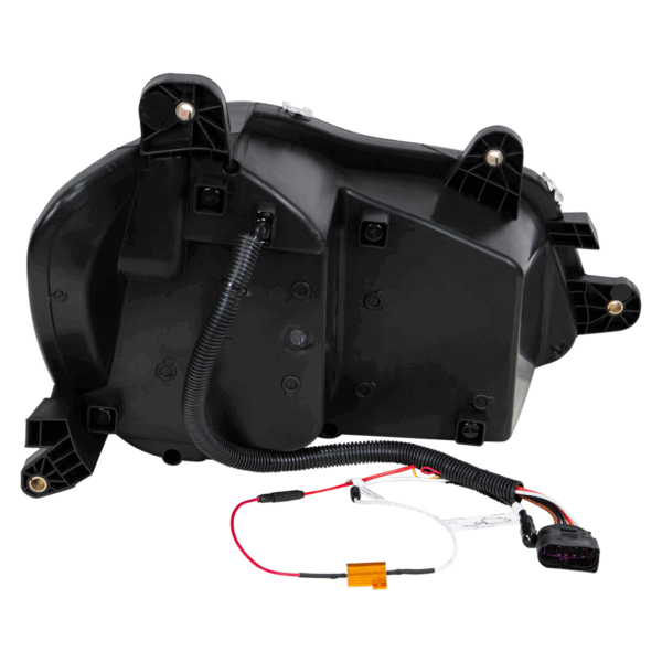 Kenworth T680 2013–2021 LED Headlight w/ Sequential Turn Signal – Black Driver Side - Image 3