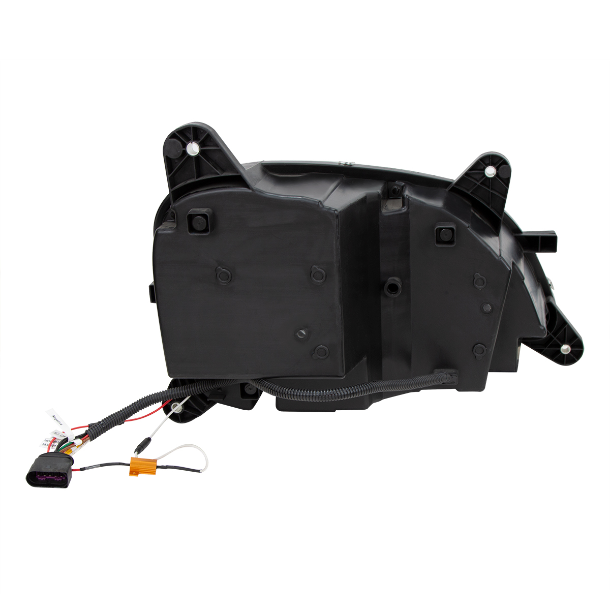 Chrome 10 LED Headlight For Peterbilt 587 & 579 - Passenger - Image 4