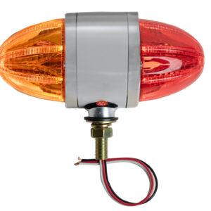 LED Double Face Watermelon Stellar Light – Amber & Red