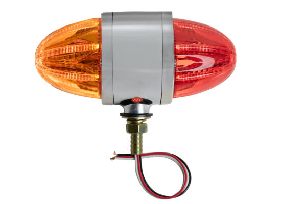 LED Double Face Watermelon Stellar Light – Amber & Red