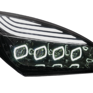 FREIGHTLINER CASCADIA 2018+ LED HEADLIGHT BLACK (PASSENGER)