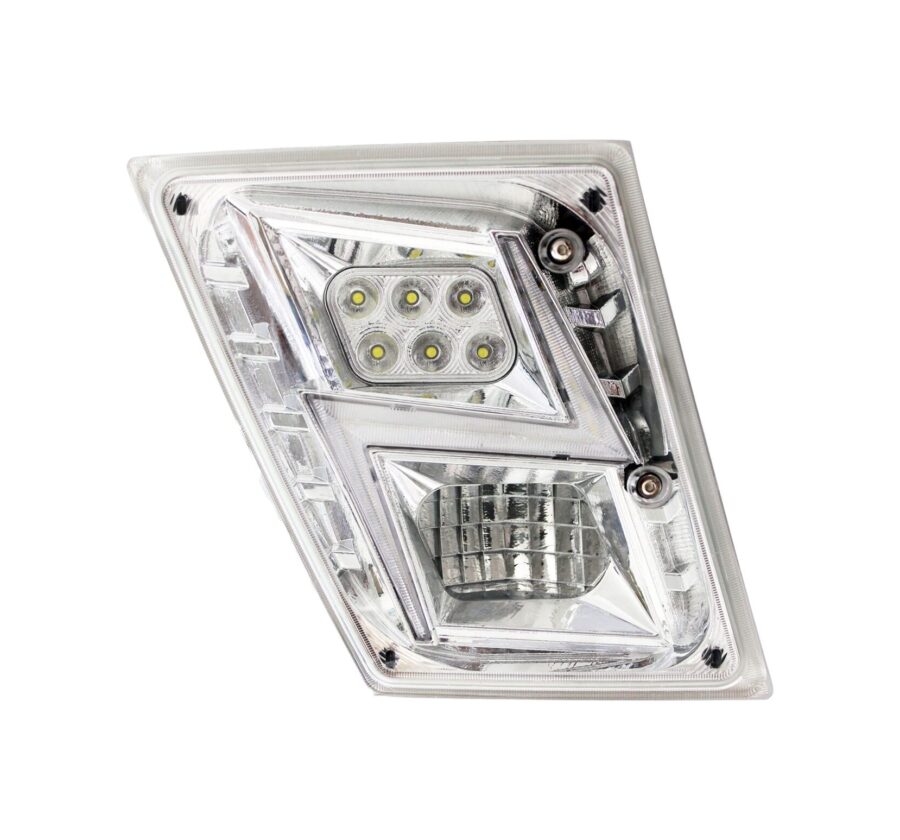 Chrome Volvo VN/VNL 2003–2017 High Power LED Fog Light – Passenger