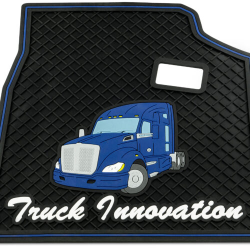 RUBBER FLOOR MATS FOR KENWORTH T680 – BLUE