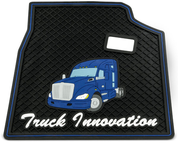 RUBBER FLOOR MATS FOR KENWORTH T680 – BLUE