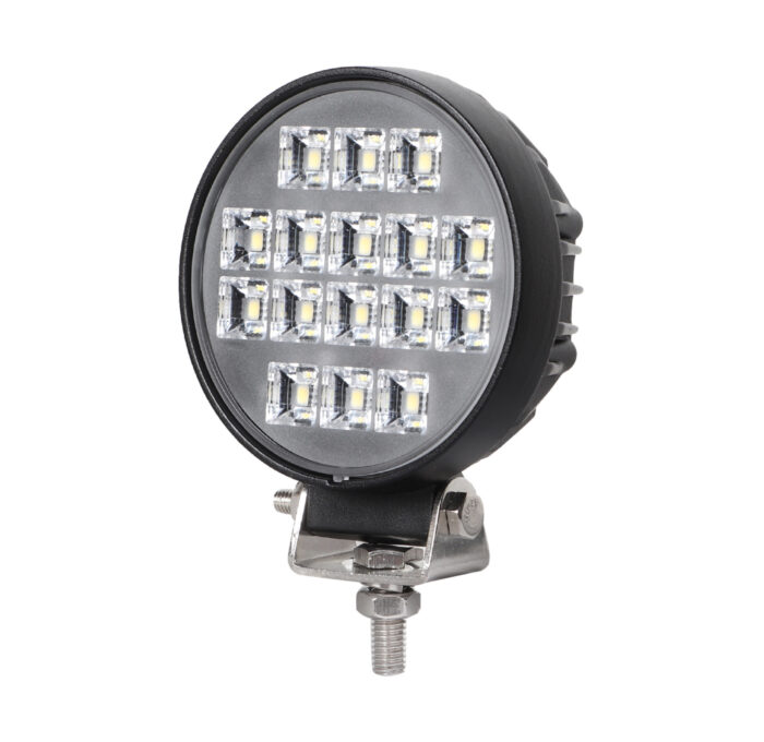 3.6″ Round LED Flood Light – 16 High-Power LED – 2PK