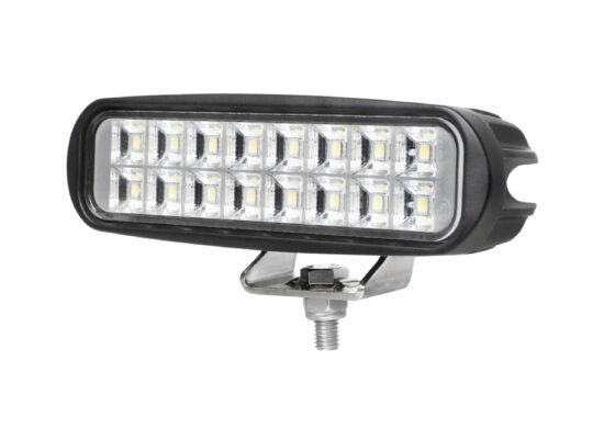 6.1″ Narrow Rectangular LED Flood Light – 16 High-Power LED – 2PK