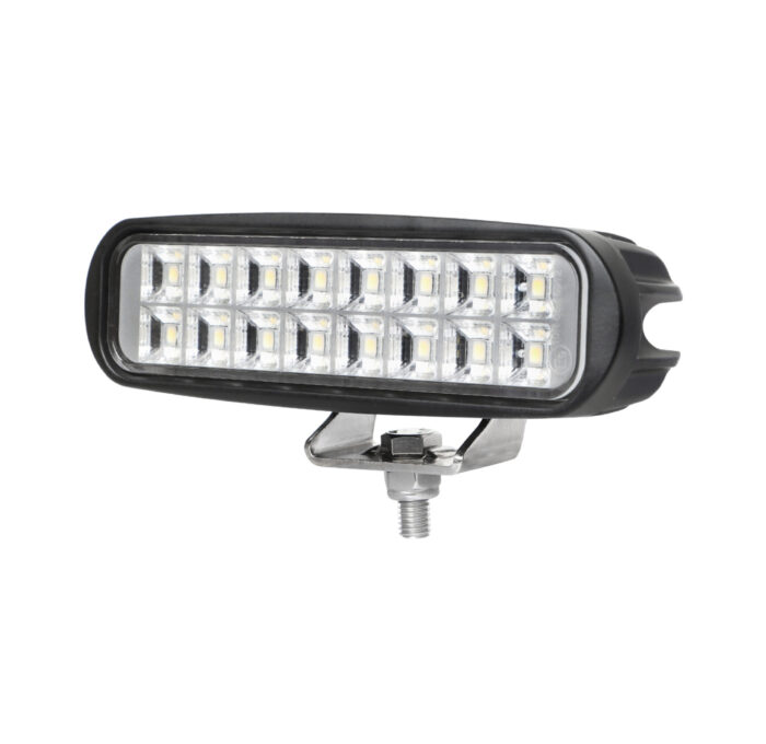 6.1″ Narrow Rectangular LED Flood Light – 16 High-Power LED – 2PK