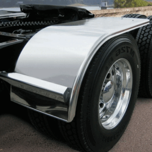 66” Stainless Steel Fender Kit w/ Brackets & Hardware – Universal Mount