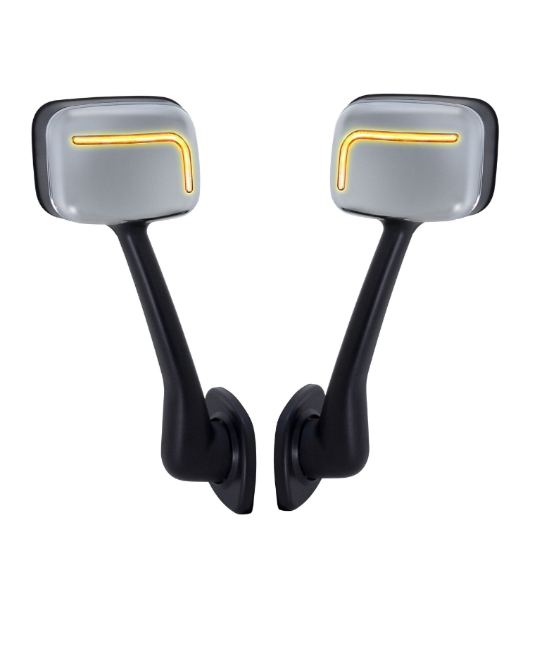 Chrome Hood Mirror w/ LED Turn Signal - Cascadia