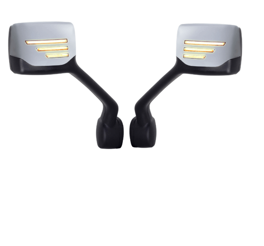 Chrome Hood Mirror w/ Sequential Turn Signal – T680 & Peterbilt