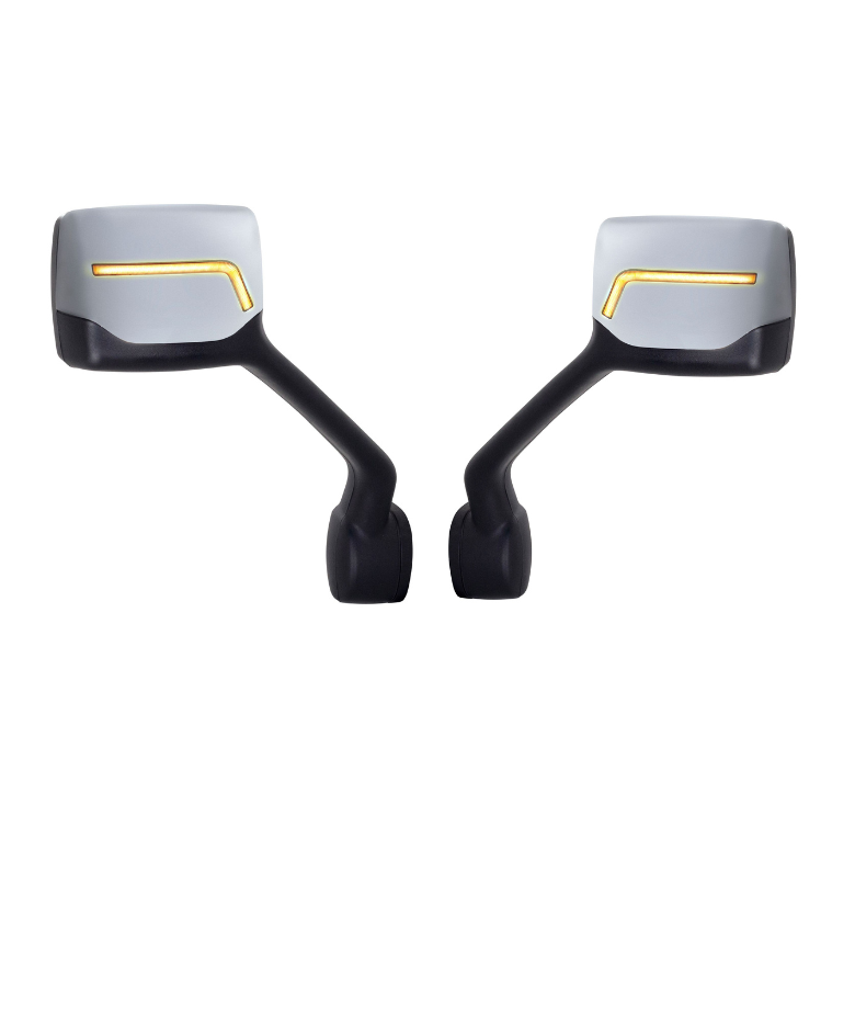 Chrome LED Hood Mirror – T680 & Peterbilt