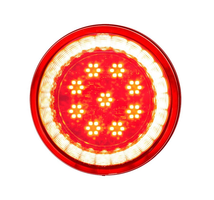 33 LED 4″ Round Lumos Light S-Series (Stop, Turn & Tail)
