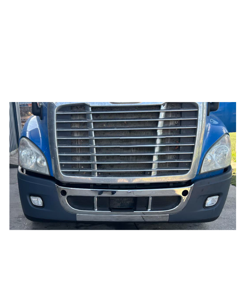 Freightliner Cascadia 2008–2017 Bumper with Chrome Trim & Fog Light Holes