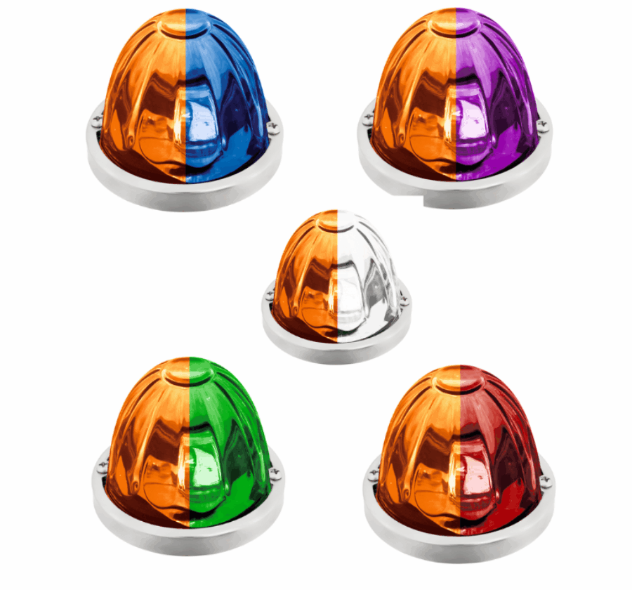 Double Fury 4 LED Light Glass Watermelon Light Kit