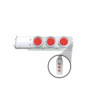 Spring Loaded Mudflap Hangers – 6×4″ & 6×3/4″ Light, 2.5″ Bolt Pattern